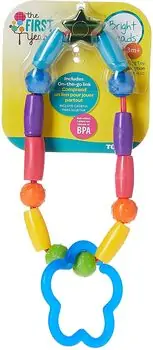 The First Years Soft Teething beads Y1475 ღრძილების მასაჟორი