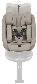 Kikkaboo i-Class Plus i-Size Champagne - მანქანის სავარძელი (ქარსითი), 7 image