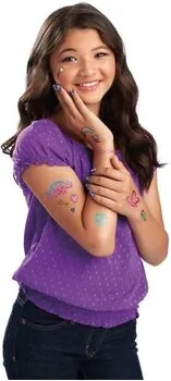 Cra-Z-Art Sparkling Glitter Tattoos & Nails საბავშვო აქსესუარების ნაკრები, 6 image