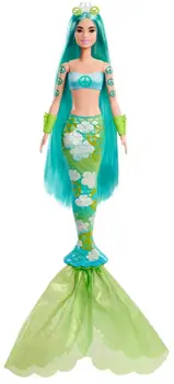 Barbie Color Reveal Rainbow Mermaid  HCC46 ქალთევზა თოჯინა ფერის ტრანსფორმაციით, 9 image