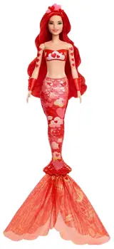 Barbie Color Reveal Rainbow Mermaid  HCC46 ქალთევზა თოჯინა ფერის ტრანსფორმაციით, 11 image