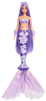 Barbie Color Reveal Rainbow Mermaid  HCC46 ქალთევზა თოჯინა ფერის ტრანსფორმაციით, 6 image
