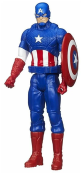 Marvel Avengers Titan Hero Captain America B1669 MARVEL-ის სუპერ გმირი კაპიტანი ამერიკა, 2 image