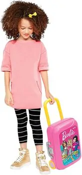 Dede 03486 BARBIE BEAUTY SET LUGGAGE საბავშვო ტრილიაჟი, 3 image