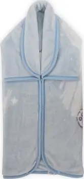 KikkaBoo-ს ახალშობილის გასახვევი პლედი Baby Wrap Blue Polar Bear, 2 image