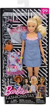 Barbie FRY79 Fashionistas Doll მოდური თოჯინა ბარბი, 7 image
