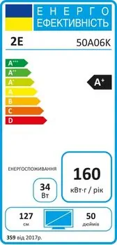 ტელევიზორი 2Е TV LED 50" 4K 50A06K Smart Android Black, 11 image