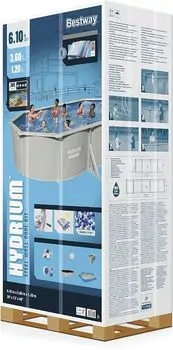 Bestway 56369 Oval Pool Set -კარკასული აუზი, 4 image