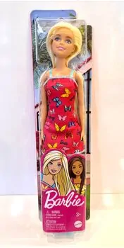 Barbie Stylish doll with pink dress HBV05 თოჯინა ვარდისფერი კაბით, 6 image