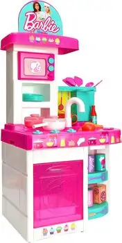 Barbie Kitchen with Light and Sound - ბარბის ფუნქციური სათამაშო სამზარეულო, 16 image