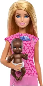 Barbie  Doctor Playset - ბარბი ბავშვთა ექიმის ნაკრები, 2 image