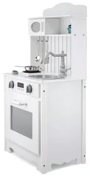 Toy Wooden Kitchen With Accessories TX1176 ხის სათამაშო სამზარეულო, 6 image