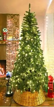 Christmas Tree 240 CM With Lights - ნაძვის ხე განათებით, 10 image