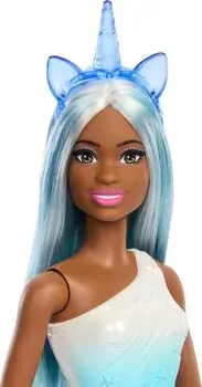 Barbie Unicorn Doll With Blue Hair - ბარბის სათამაშო თოჯინა, 2 image