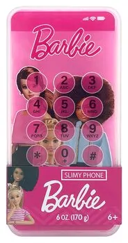 Cra-Z-Art Barbie Cell Phone Slime სათამაშო ტყლარწის ნაკრები