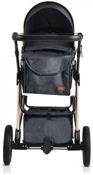 Cangaroo Midas 2in1 Black საბავშვო ტრანსფორმერი ეტლის კომპლქტი, 9 image