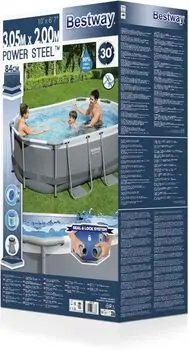 Bestway 5614A Power Steel Oval Pool Set - კარკასული აუზი, 7 image