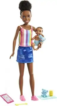 Barbie Skipper Babysitters GRP12 ბარბის სათამაშო თოჯინა