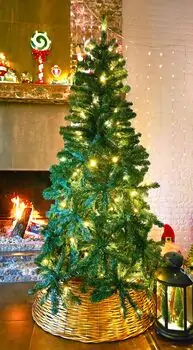 Christmas Tree With Lights 180 CM საახალწლო ნაძვის ხე განათებით, 8 image
