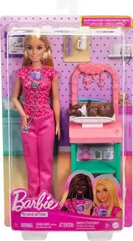 Barbie  Doctor Playset - ბარბი ბავშვთა ექიმის ნაკრები, 5 image