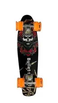 Penny Board Bullet Speed With LED Wheels პენიბორდი, 3 image