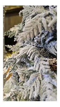 Christmas Tree 240 CM Snow-Covered საახალწლო ნაძვის ხე დათოვლილი ტოტებით, 4 image