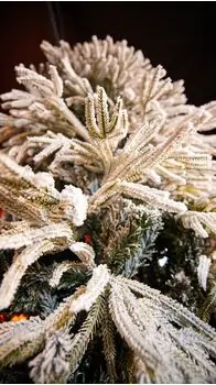 Christmas Tree 270 CM PE + PVC Snow-Covered - დათოვლილი ნაძვის ხე შერეული სილიკონის წიწვებით, 4 image