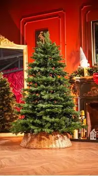 Christmas Tree With Mixed Silicone Needle PE+PVC 180 CM - ნაძვის ხე შერეული სილიკონის წიწვებით, 2 image