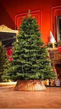 Christmas Tree With Mixed Silicone Needle PE+PVC 210 CM - ნაძვის ხე შერეული სილიკონის წიწვებით, 2 image