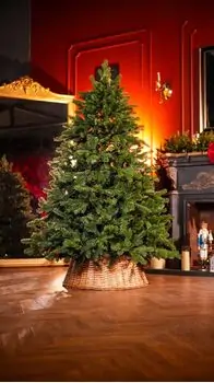 Christmas Tree PE+PVC 180 CM - საახალწლო ნაძვის ხე შერეული სილიკონის წიწვებით, 2 image
