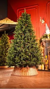 Christmas Tree With Mixed Silicone Needle PE+PVC 210 CM - ნაძვის ხე შერეული სილიკონის წიწვებით, 7 image