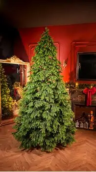 Christmas Tree PE 270 CM Green  - ნაძვის ხე 100% სილიკონი, 2 image