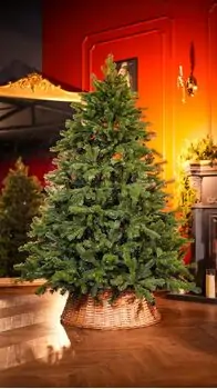 Christmas Tree PE+PVC 180 CM - საახალწლო ნაძვის ხე შერეული სილიკონის წიწვებით, 8 image