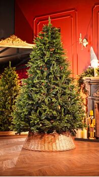 Christmas Tree With Mixed Silicone Needle PE+PVC 210 CM - ნაძვის ხე შერეული სილიკონის წიწვებით, 7 image