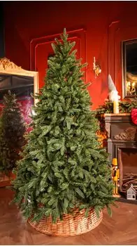 Christmas Tree PE + PVC 210 CM - ნაძვის ხე შერეული სილიკონის წიწვებით, 2 image