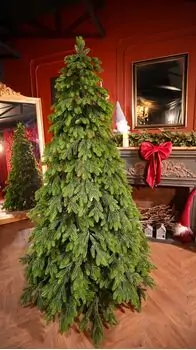 Christmas Tree PE 210 CM Green  - ნაძვის ხე 100% სილიკონი, 2 image