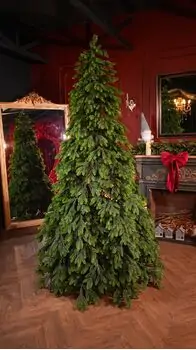 Christmas Tree PE 240 CM Green  - ნაძვის ხე 100% სილიკონი, 3 image