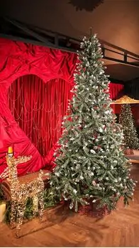 Christmas Tree With Pine Cones საახალწლო ნაძვის ხე გირჩებით 270 სმ, 2 image