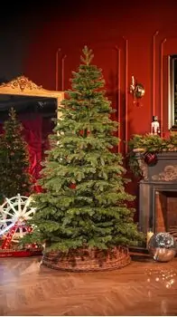 Christmas Tree 100 % Silicone Needle 210 CM - ნაძვის ხე 100% სილიკონი, 2 image