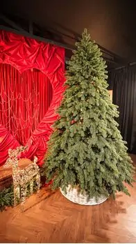 Kovalivian Christmas Tree Green With 100% Silicone PE 250 CM - ნაძვის ხე 100% სილიკონი, 2 image