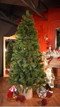 Frostberry Christmas Tree PE 100% Silicone 240 CM With Stand - ნაძვის ხე სადგამით 100% სილიკონი, 2 image