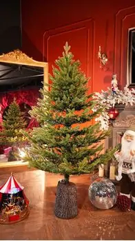 Northern Glow Christmas Tree 150 CM With Mixed Silicone Needle PE+PVC -  ნაძვის ხე შერეული სილიკონის წიწვებით, 2 image