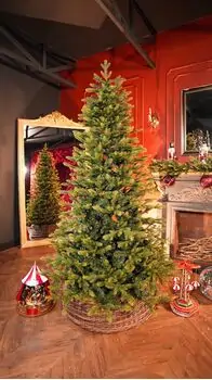 Nordgran Christmas Tree 210 CM Nordgran With Mixed Silicone Needle - ნაძვის ხე შერეული სილიკონის წიწვებით, 2 image