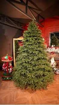 Riviera Alpine Christmas Tree 260 CM With Mixed Silicone Needle PE+PVC- ნაძვის ხე შერეული სილიკონის წიწვებით, 2 image