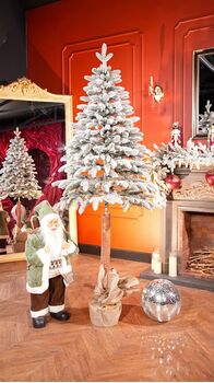Premium Snow-Covered Christmas Tree PE 200 CM - ნაძვის ხე 100% სილიკონი, 2 image
