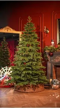 Smart Classic Ukrainian Christmas Tree PE 210 CM 100% Silicone - დათოვლილი ნაძვის ხე 100% სილიკონი, 2 image