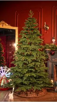 Smart Classic Ukrainian Christmas Tree PE 210 CM 100% Silicone - დათოვლილი ნაძვის ხე 100% სილიკონი, 3 image