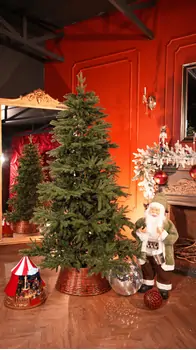 Alpine Christmas Tree PE 180 CM Green - საახალწლო ნაძვის ხე, 100 % სილიკონი, 2 image