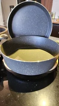 Cookware Pots and Pans Set Grey გრანიტის ქვაბების კომპლექტი, 6 image