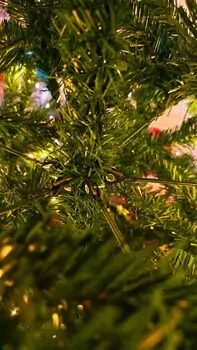 Christmas Tree With Lights 180 CM საახალწლო ნაძვის ხე განათებით, 5 image